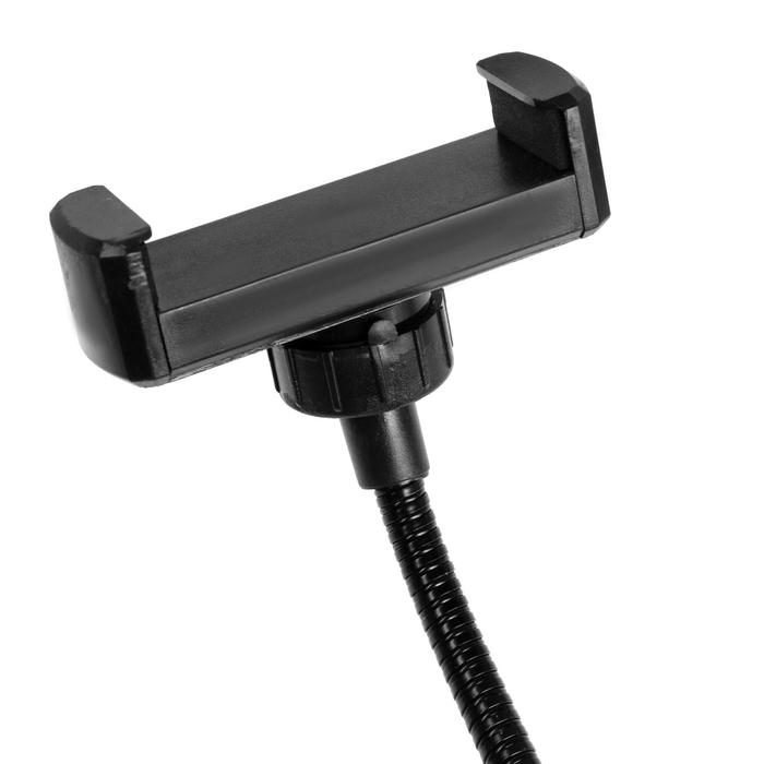 700-nw Светодиодная кольцевая лампа на штативе LuazON SNP098, 10" (26 см), 20 Вт, штатив 27-85 см — изображение 5