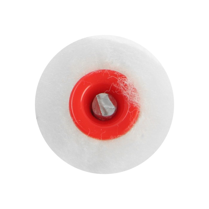 700-nw Мини-валик ЛОМ, искусственный мех, 75 мм, рукоятка d=6 мм, D=16 мм, ворс 16 мм — изображение 3