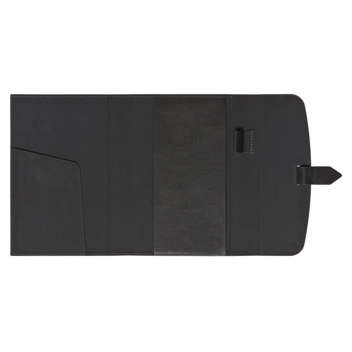 700-nw Ежедневник недатированный А5, 136 листов SENATE, обложка искусственная кожа, магнитный хлястик, сменный блок, серый — изображение 4