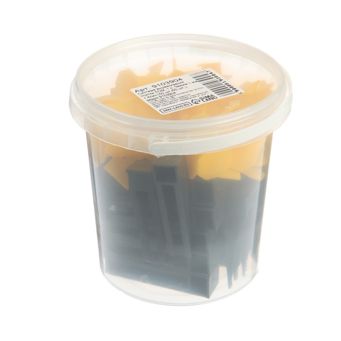 700-nw Система выравнивания плитки ЛОМ, 1 л, Зажим 1 мм + Клин (50 шт./50 шт.), ведро — изображение 2