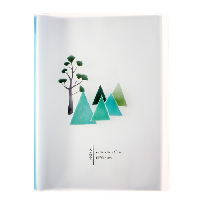 700-nw Папка формат А4, с 30 прозрачными файлами "Река", МИКС — изображение 2