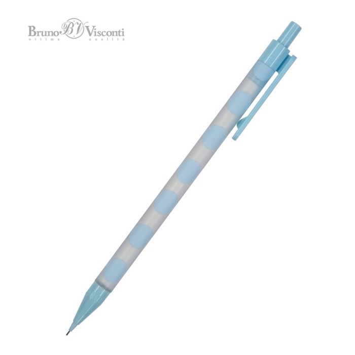 Карандаш механический 0.5 мм BrunoVisconti. IceGraphix &quot;Горошек&quot;, НВ, пластиковый корпус