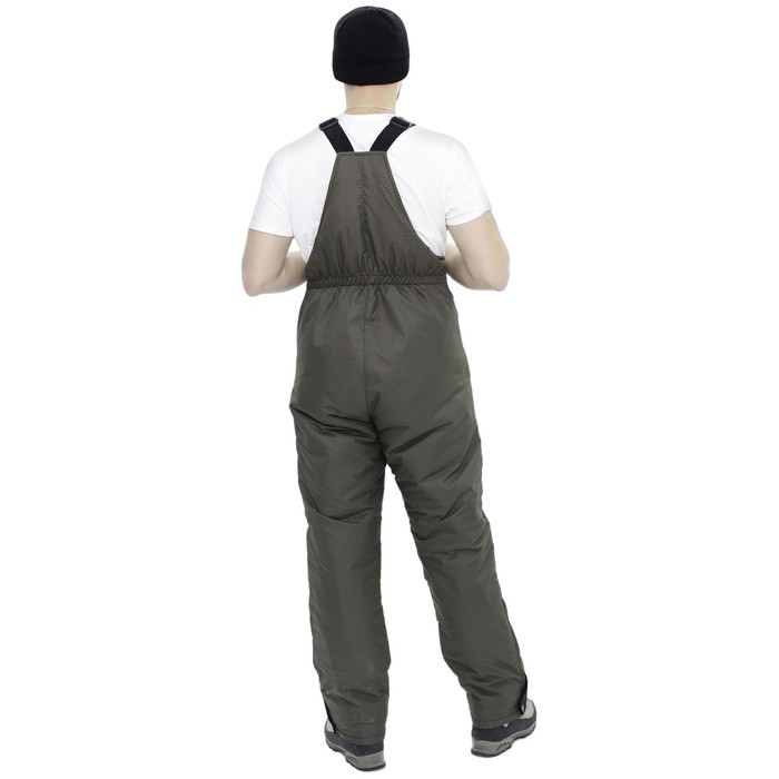 700-nw Костюм "ГОРКА Зимняя", taslan, размер 54, цвет хаки/чёрный — изображение 9