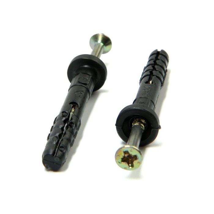 700-nw Дюбель-гвоздь "ТУНДРА krep", распорный, пластиковый, грибовидная манжета, 6x40 мм, 600 шт — изображение 3