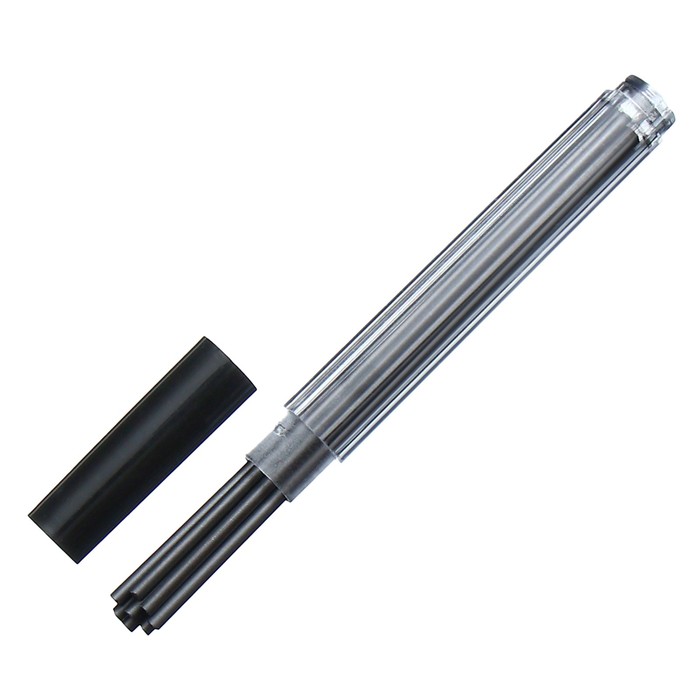 700-nw Набор грифелей для механических карандашей 60 штук, НВ 2мм, 8 штук, длина-90мм — изображение 3