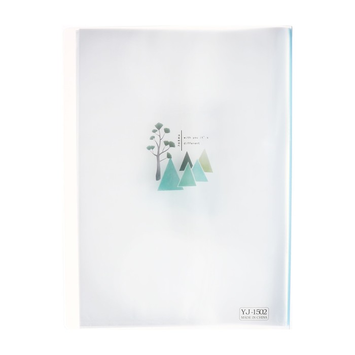 700-nw Папка формат А4, с 40 прозрачными файлами "Река", МИКС — изображение 9