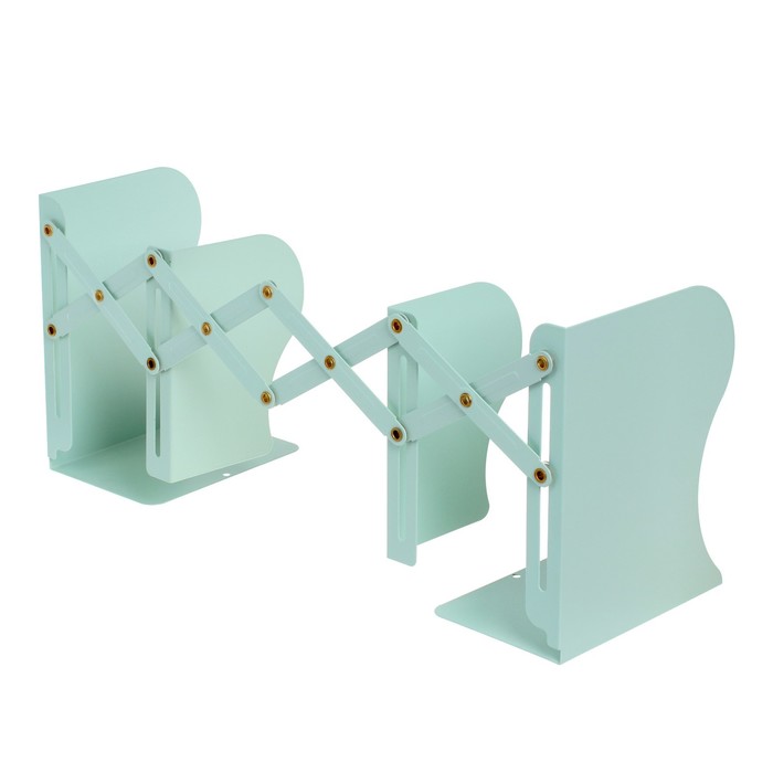 700-nw Подставка для книг металлическая deVENTE, 190 х 147 х 90 мм, телескопическая, с подставкой для пишущих принадлежностей — изображение 3