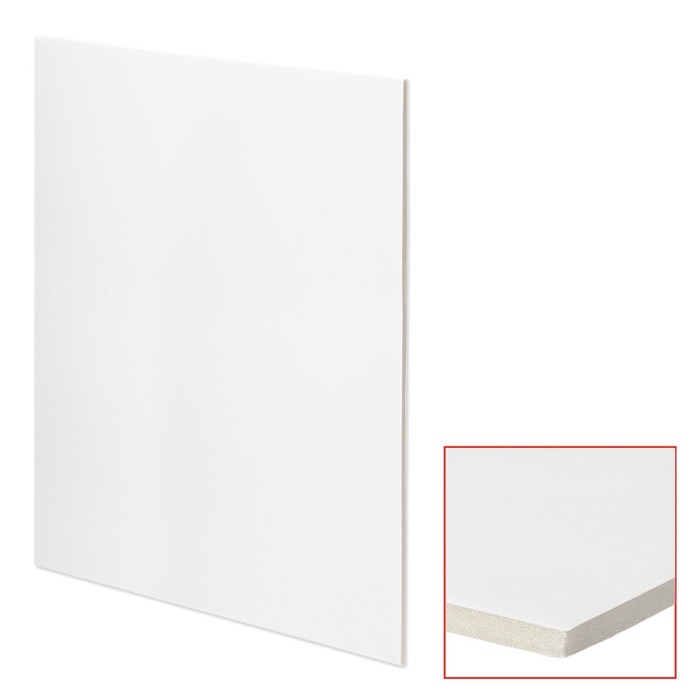 700-nw Пенокартон 5 мм, В2, 50 х 70 см, матовый, НАБОР 5 листов, BRAUBERG, 110 г/м2, белый, 112471 — изображение 6