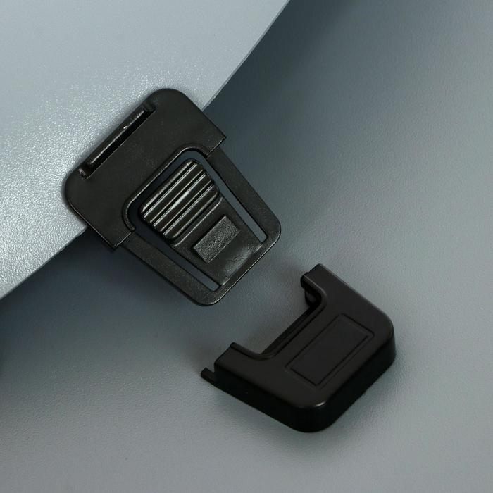 700-nw Папка-портфель А4 Calligrata, 6 отделений, 700мкм, до 300 листов, серая — изображение 4