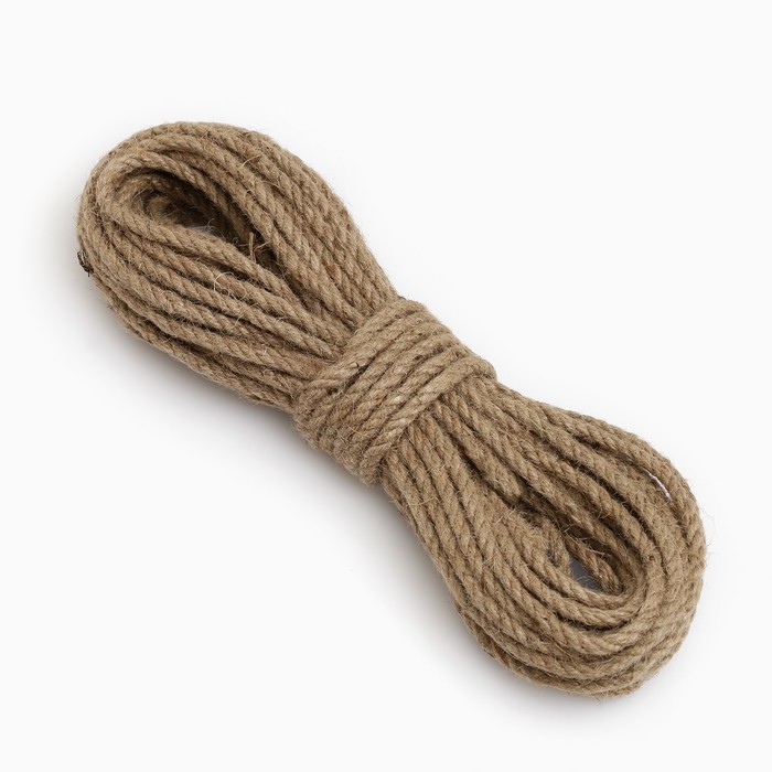 700-nw Канат джутовый крученый  6 мм, локоть (20м) — изображение 4