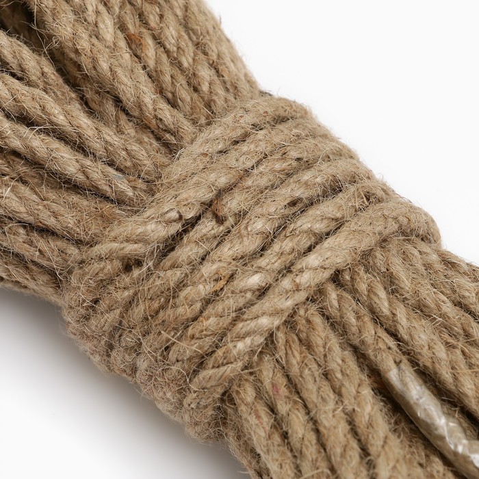 700-nw Канат джутовый крученый  6 мм, локоть (20м) — изображение 5