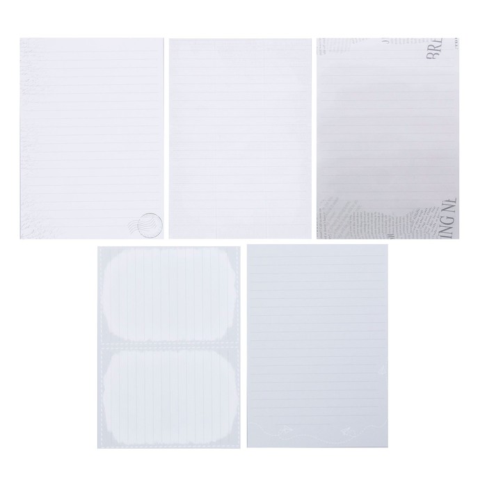 700-nw Набор листов для планирования «Почта», 14,5 х 21 см — изображение 2