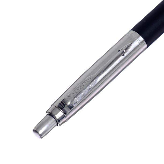 700-nw Ручка шариковая Parker Jotter XL K69 Matte Black CT M, корпус из нержавеющей стали, синие чернила — изображение 4