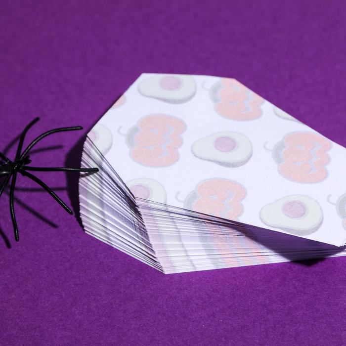 700-nw Листы для записей в коробке-гробик, 200 шт. Happy Halloween — изображение 3