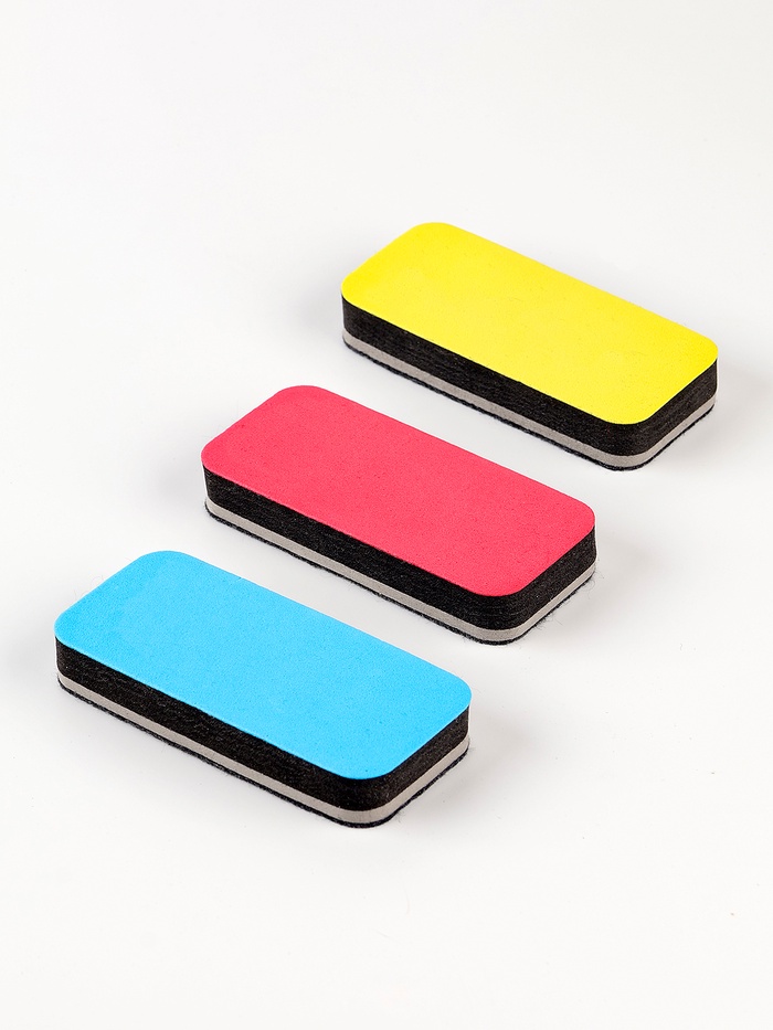 700-nw Губка для маркерных досок МИКС, 10,5 × 5,5 см — изображение 3