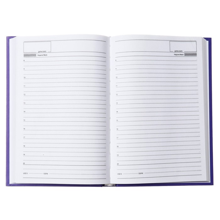 700-nw Ежедневник недатированный на сшивке А5 160 листов, картон 7БЦ, матовая ламинация "Моменты. Коллаж" — изображение 8