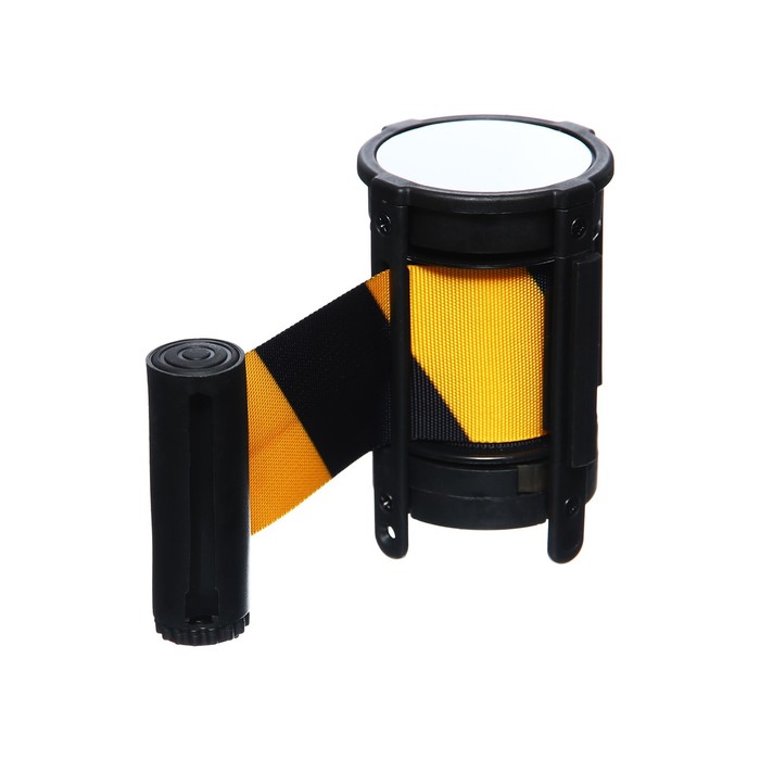 700-nw Кассета c вытяжной лентой - 280 см, высота - 11 см, ширина - 48 мм, жёлтая/чёрная — изображение 2