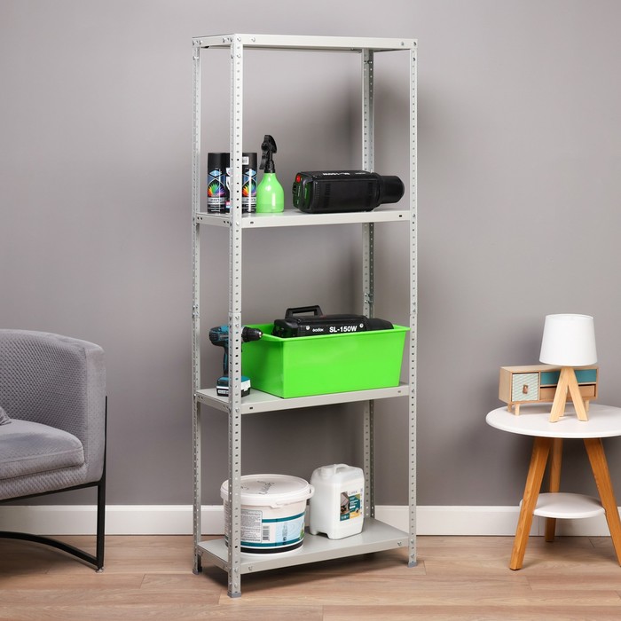 700-nw Стеллаж металлический, MS 1850x700x300, 4 полки — изображение 2