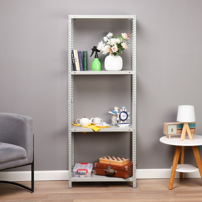 700-nw Стеллаж металлический, MS 1850x700x300, 4 полки — изображение 3