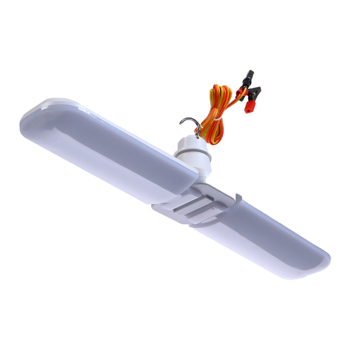 700-nw Фонарь кемпинговый, 15 Вт, SMD 2835, кабель l-1.5 м, с зажимом от 12 В, 5.6 х 24 см — изображение 3