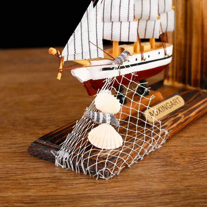 700-nw Набор настольный «Корабль мечты» с подставкой для ручек, 15 х 22 х 7 см — изображение 4