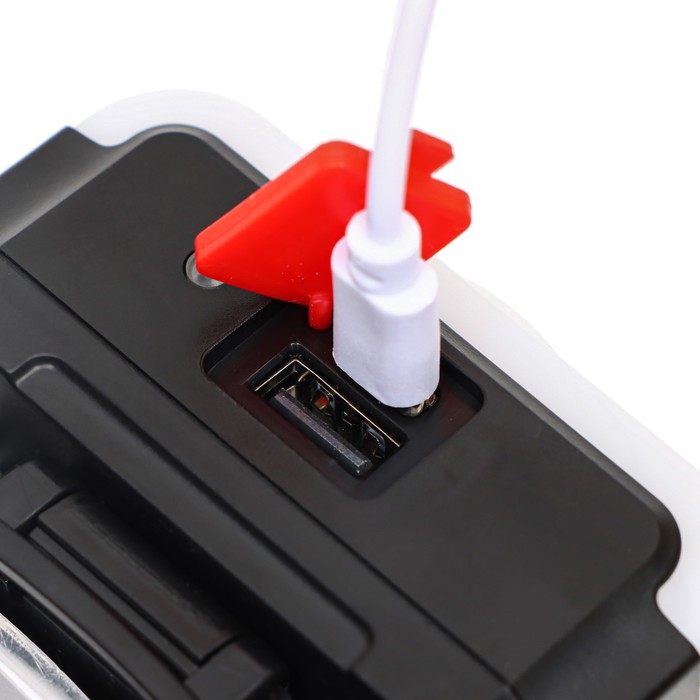 700-nw Фонарь налобный аккумуляторный, 10 Вт, 1200 мАч, XPG, LED, 3 режима, IP65, USB — изображение 5