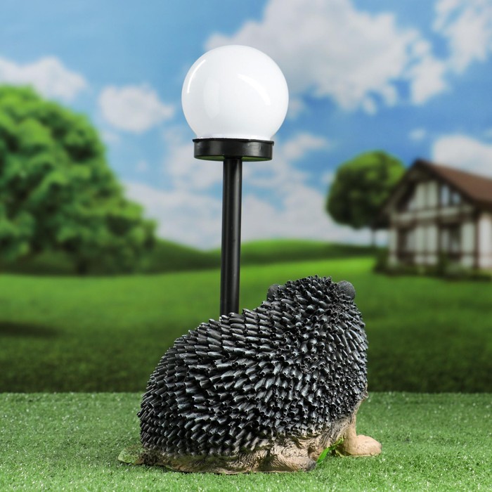 700-nw Садовый фонарь "Ёжик на ножках с фонарем" 25 см МИКС — изображение 11