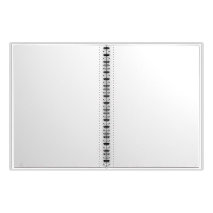 700-nw Папка-портфолио с 40 вкладышами А4, 550 мкм, ErichKrause Bright Tetris, спираль, с рисунком — изображение 2