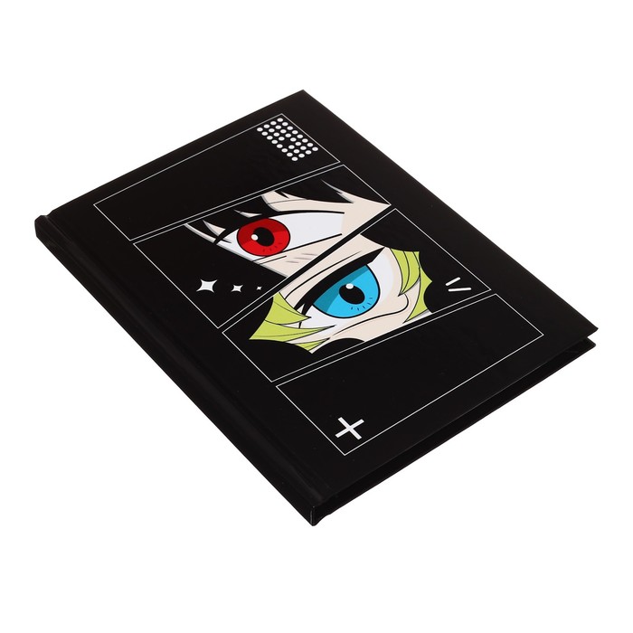 700-nw Блокнот А6, 64 листа в клетку "АнимЭ", твёрдая обложка, блок офсет — изображение 2