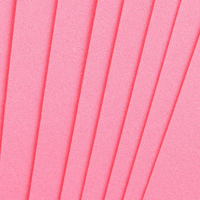 700-nw Фоамиран "Фуксия" 1 мм (набор 10 листов) формат А4 — изображение 4