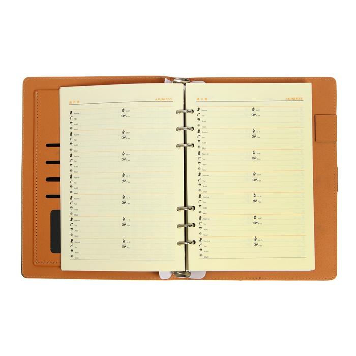 700-nw Органайзер New А5, с хлястиком, 92 листа в линейку, обложка ПВХ, МИКС — изображение 10