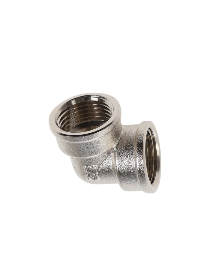 Уголок AQUALINK, 1/2&quot;, внутренняя резьба, никелированная латунь