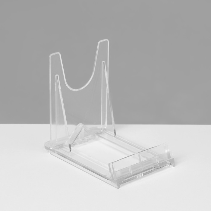 700-nw Подставка универсальная регулируемая малая, 10 х 6 х 2,5 см, оргстекло 3 мм — изображение 6