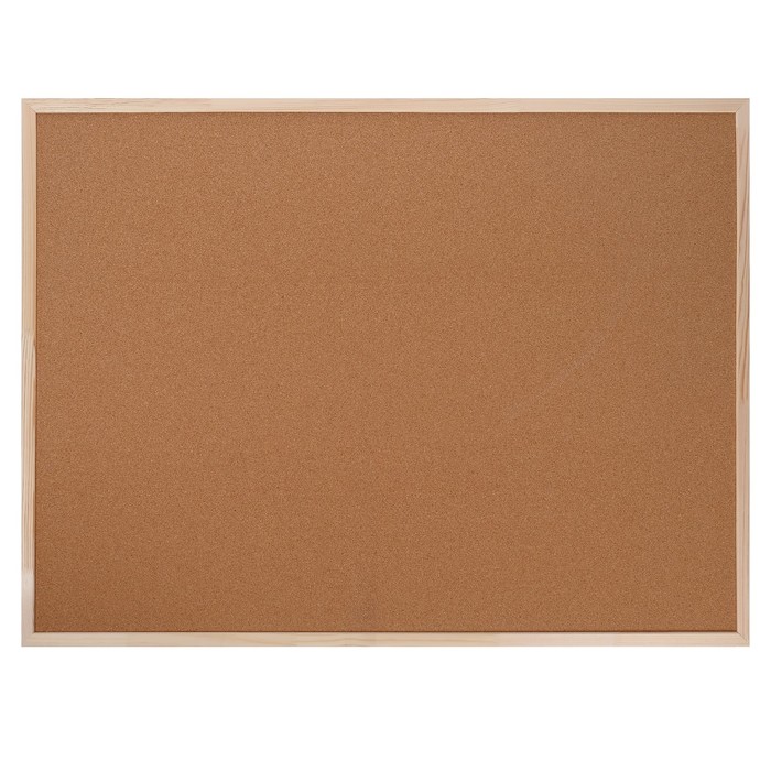 700-nw Доска пробковая 90х120 см, Calligrata, в деревянной раме — изображение 2