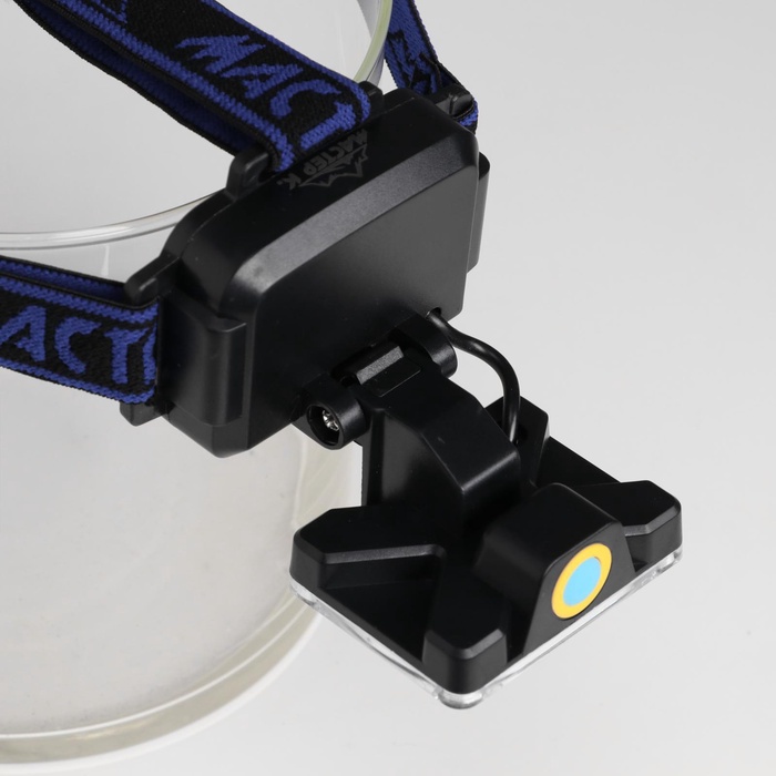 700-nw Фонарь налобный аккумуляторный "Мастер К", 5 Вт, 1200 мАч, 200 лм, 8.5 х 6 х 6 см, USB — изображение 3