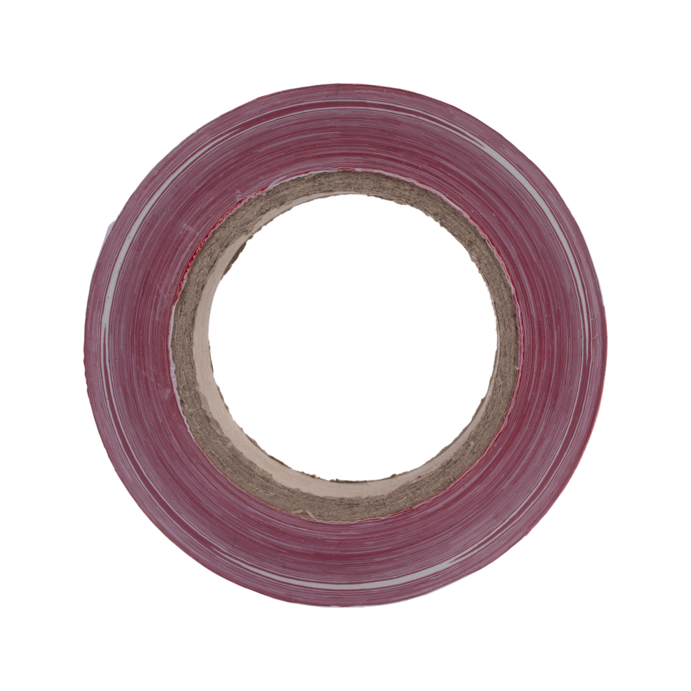 10004494-3 Лента для ограждения бело-красная 50 мм х 200 м — изображение 4