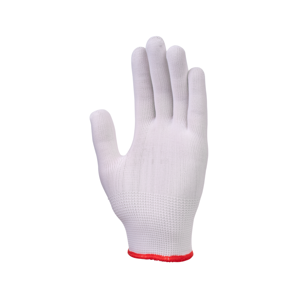 10006463-1 Перчатки нейлоновые без ПВХ, арт.1403 белые — изображение 2