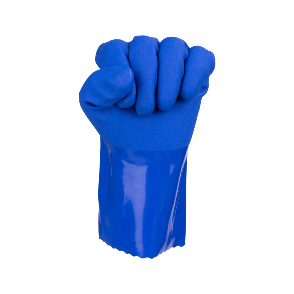 10008537-5 Перчатки с ПВХ-покрытием, 2Hands Power Shild 5K30, арт. 1515 — изображение 6