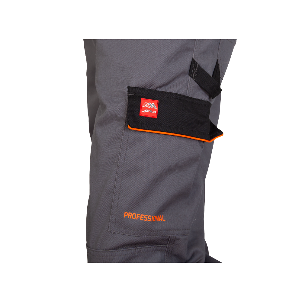 10012023-7 Брюки рабочие Professional, серые — изображение 8