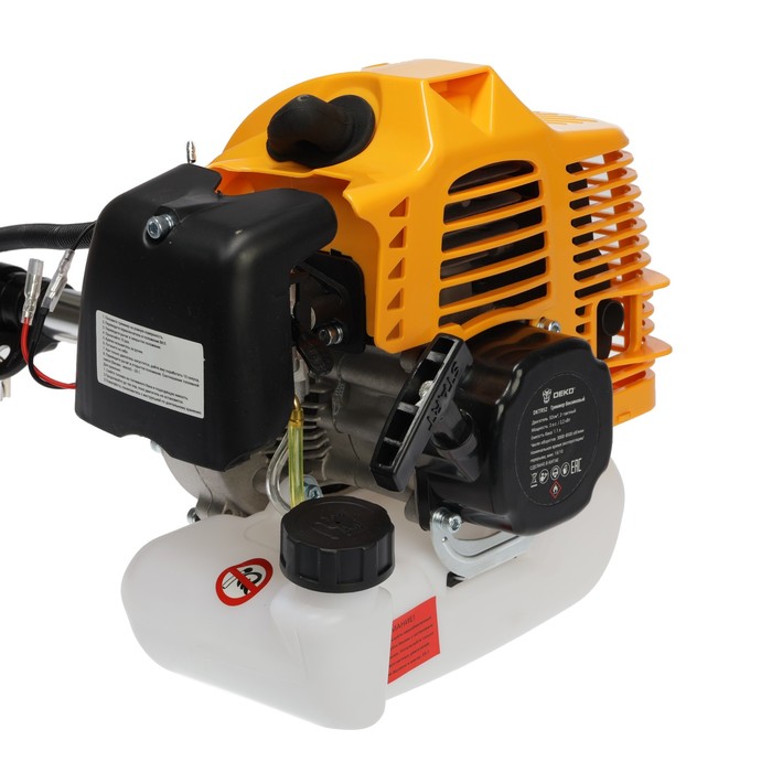 10388157-4 Триммер бензиновый DEKO DKTR52 SET 6, 52 см3, 3 л.с., 3000-8500 об/мин, леска/нож/диск — изображение 5