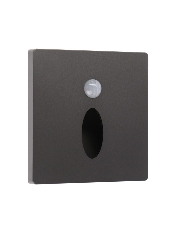 10534184-5 Встраиваемый светильник для лестницы, NL-39, датчик движ, 1.5 Вт, 60 Лм, 6500К, серебристый — изображение 6