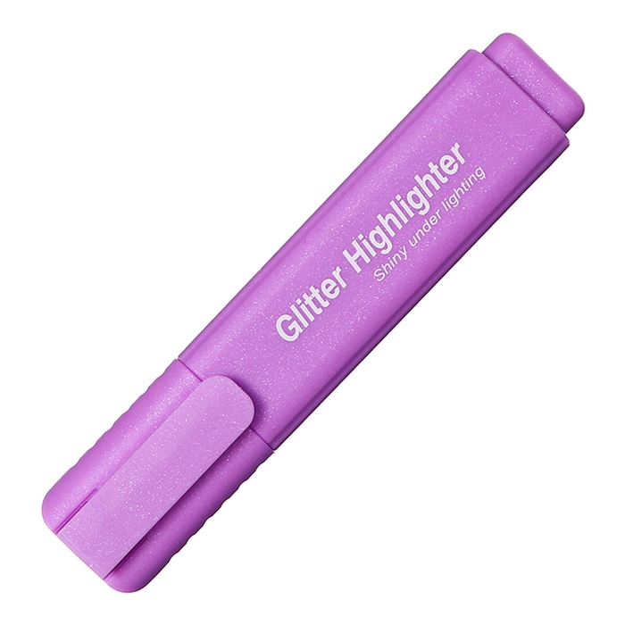 10577637-2 Набор маркеров текстовыделителей 4 штуки 4 цвета, блестки, Пастель — изображение 3