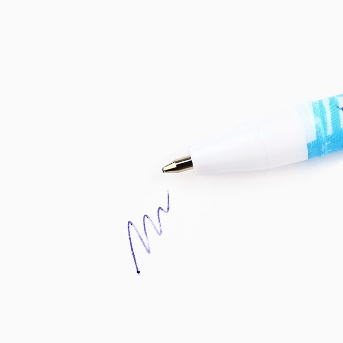 10646717-1 Набор ручек пластик с колпачком "С Днём Защитника Отечества", 3 шт, синяя паста 0.5 мм — изображение 2