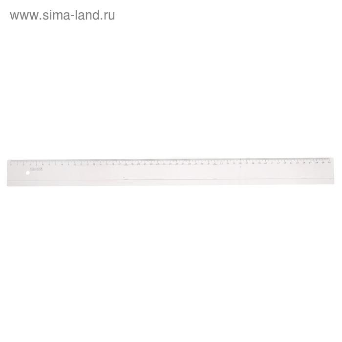 Линейка 50 см Koh-I-Noor 742610, пластик, прозрачная