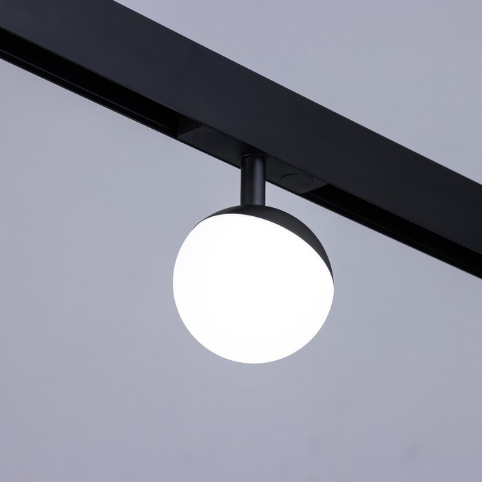 17050051_big Светильник трековый ULTRA "Шар" LED 6Вт 3000K-5700К CRI90 черный 10х10х10 см — изображение 2