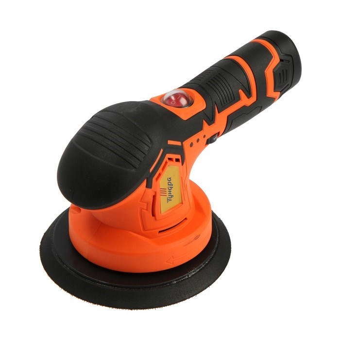 17158079_big Аккумуляторная полировальная машина ТУНДРА, 1500 Вт, 12 В, 2500-5000 об/мин, 150 мм — изображение 6