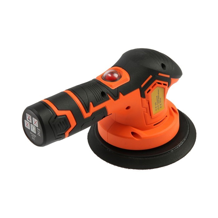 17158080_big Аккумуляторная полировальная машина ТУНДРА, 1500 Вт, 12 В, 2500-5000 об/мин, 150 мм — изображение 7