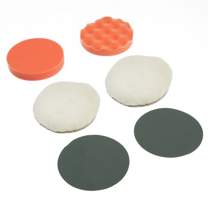 17158086_big Аккумуляторная полировальная машина ТУНДРА, 1500 Вт, 12 В, 2500-5000 об/мин, 150 мм — изображение 13