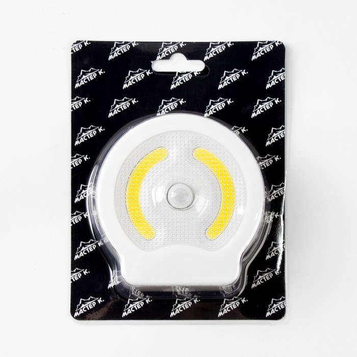 17164907_big Фонарь-светильник "Мастер К", 220 лм, COB, 3 ААА, магнит, клейкая основа, датчик движения — изображение 10