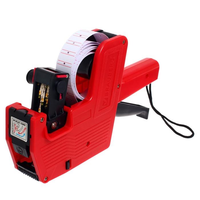 1930360-4 Этикет-пистолет 1-строчный (цифры, знаки), 8 символов, 21 х 12 мм, прямоугольная (этикетка 1930337, 1930338, 1930339, 1930340) — изображение 5